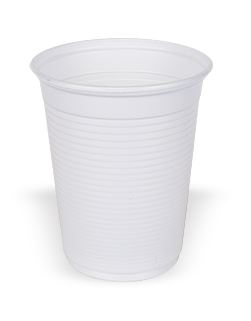 Copo Plástico Branco 50 ml com 100 unidades