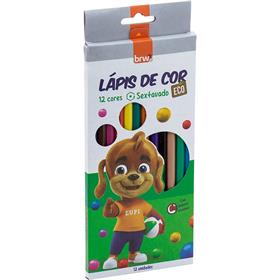 Lápis de Cor BRW 12 Cores