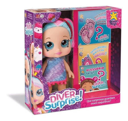 Boneca Diver Surprise - Divertoys