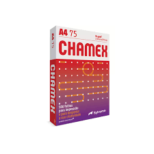 Papel A4 Chamex Branco 75 Gramas com 500 folhas