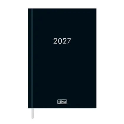 AGENDA TILIBRA NAPOLI COSTURADA PRETA 2027