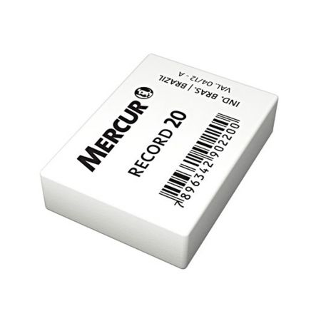 Borracha Branca Mercur Número 20