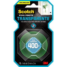 Fita Dupla Face Scoth Fixa Forte Espuma 113 12mm x 2 m