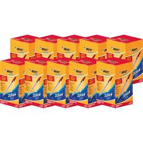 Kit Promocional Caneta Bic Cristal Vermelha 10 Caixas com 50