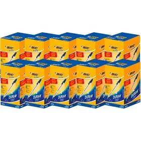 Kit Promocional Caneta Bic Cristal Azul 10 Caixas com 50