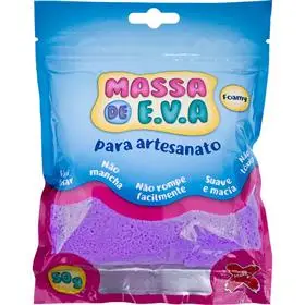 Massa de EVA Roxo 50g - Make+