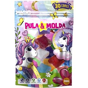 Massa para Modelar Criativa Unicórnio 300 g com 30 cores - Magic Kids