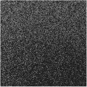 Placa em Eva 60 cm x 40 cm Gliter Preto 2 mm - Make+