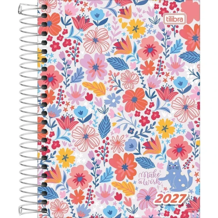 AGENDA DIÁRIA ESPIRAL D+ MAKE A WISH 2027 TILIBRA