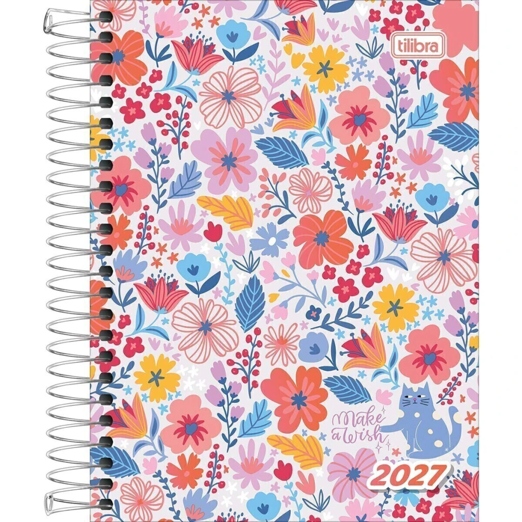 AGENDA DIÁRIA ESPIRAL D+ MAKE A WISH 2027 TILIBRA