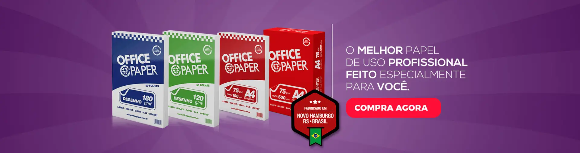 O melhor papel de uso profissional feito especialmente para você
